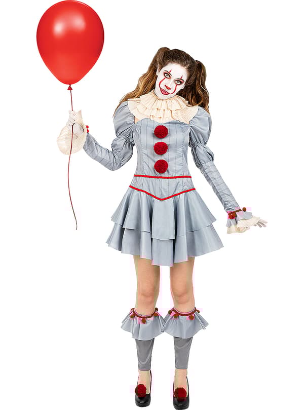 Pennywise Kostume til Kvinder - It del 2