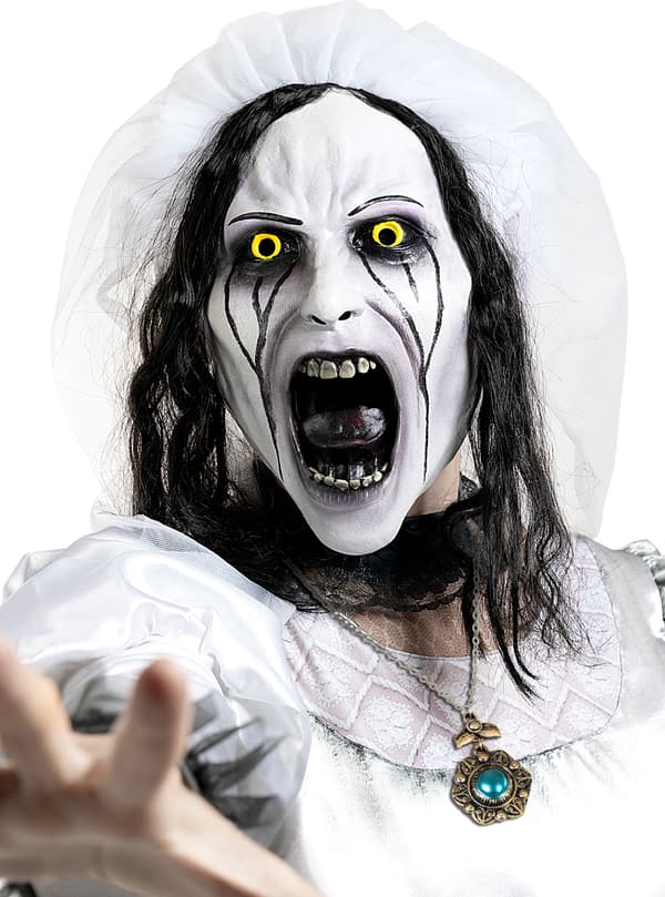 Funidelia | La Llorona Naamio VIRALLINEN naisille ja miehille ▶ Kauhuelokuvat, The Warren Files, Halloween, Kauhu, asusteet asuihin