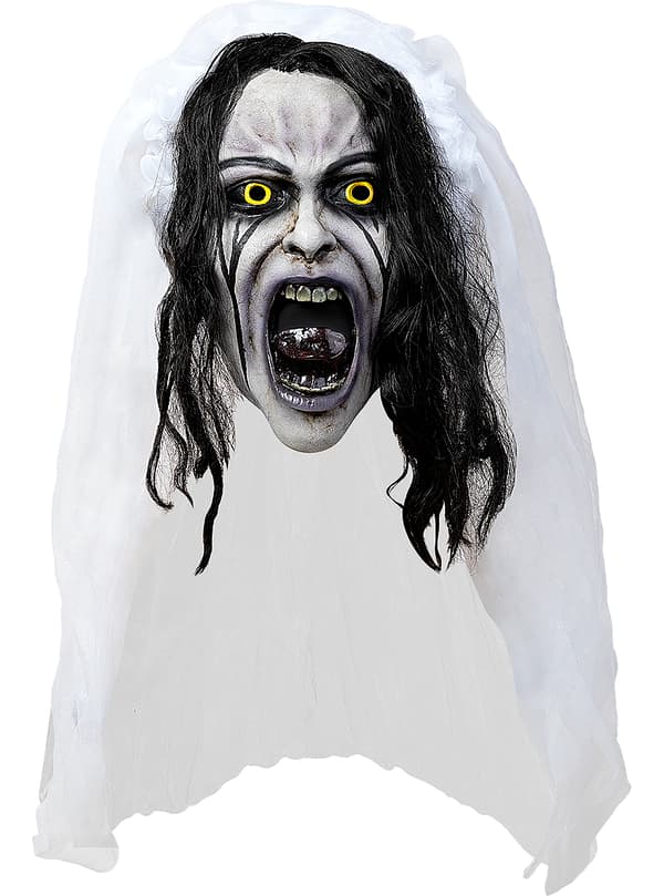Funidelia | Deluxe La Llorona Naamio VIRALLINEN naisille ja miehille ▶ Kauhuelokuvat, The Warren Files, Halloween, Kauhu, asusteet asuihin