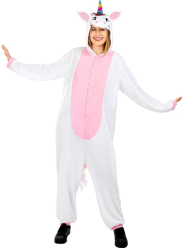 Pinkki Yksisarvinen Onesie Asu