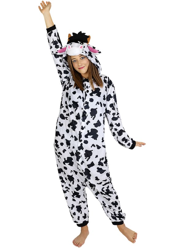 Onesie Kossa Maskeraddräkt för vuxen L-XL