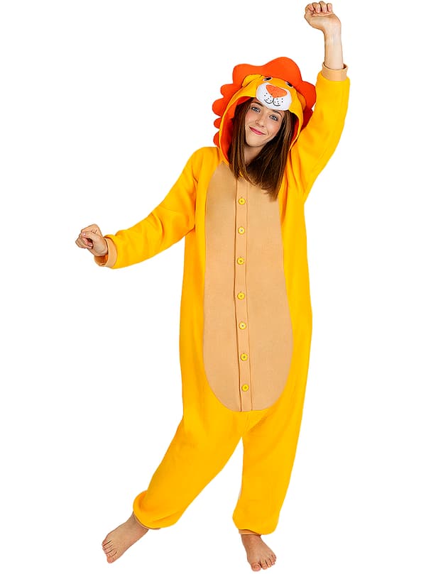 Onesie Løve Kostume