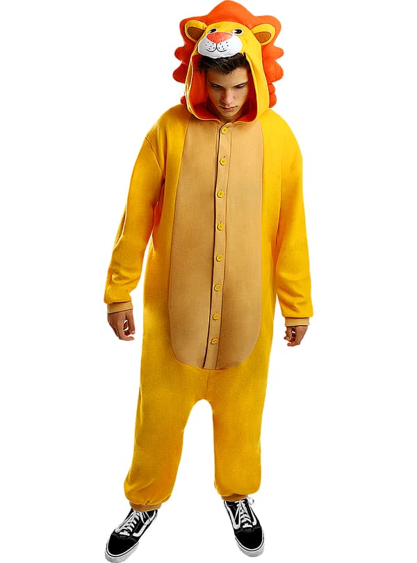 Onesie Løve Kostume