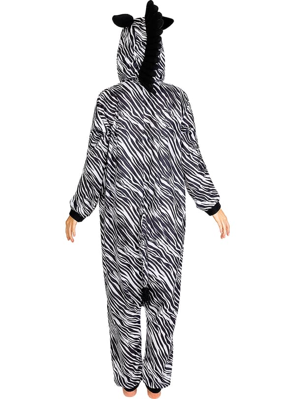 Onesie Zebra Kostume