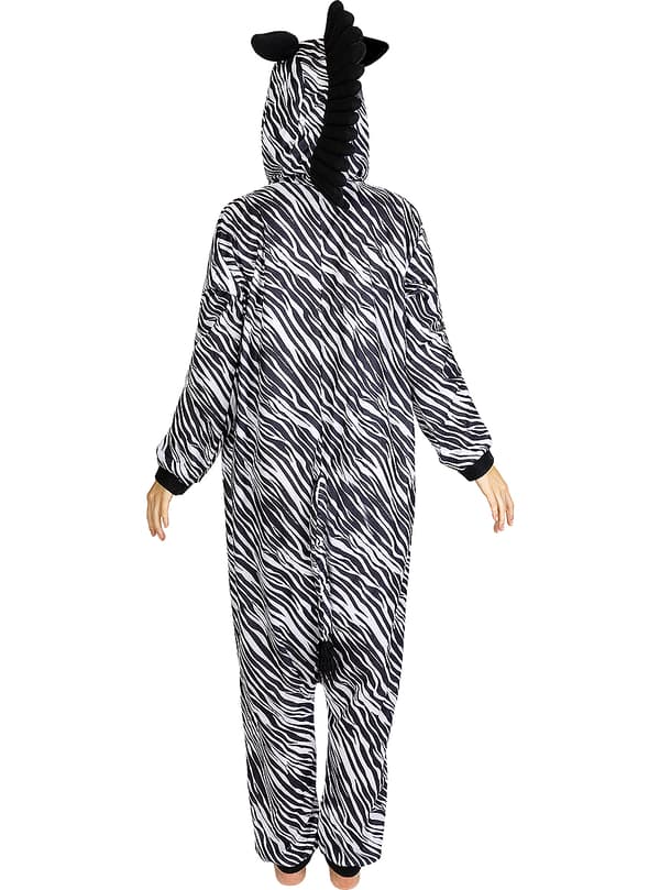Onesie Zebra Kostume