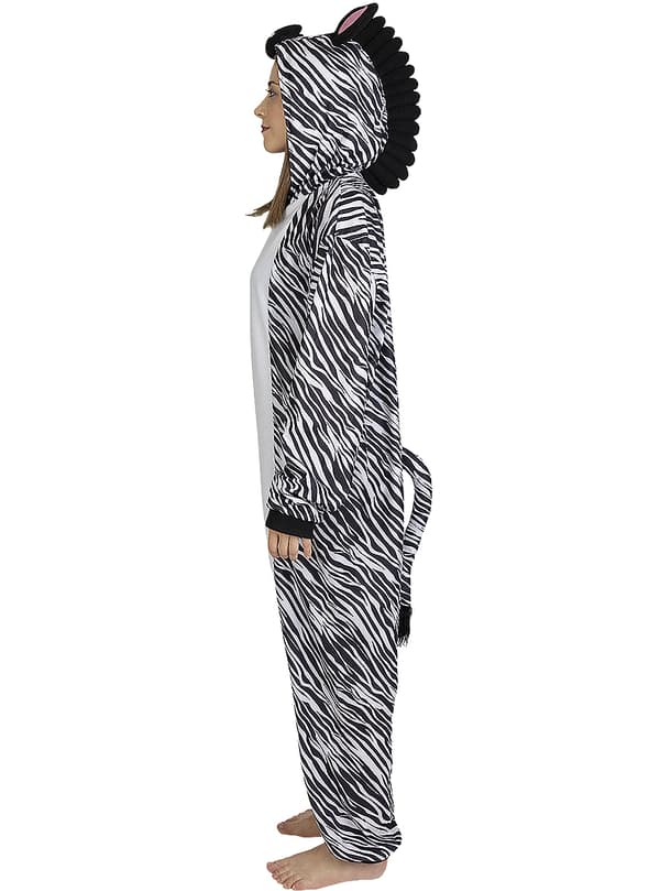 Onesie Zebra Kostume