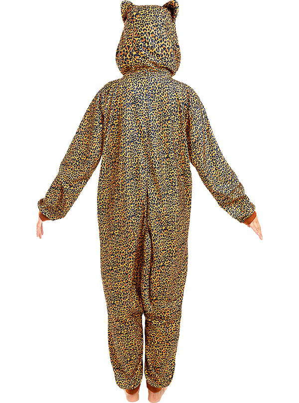 Onesie Leopard Maskeraddräkt för vuxen