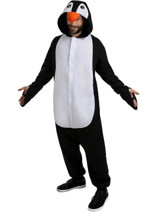Onesie Pingvin Kostyme