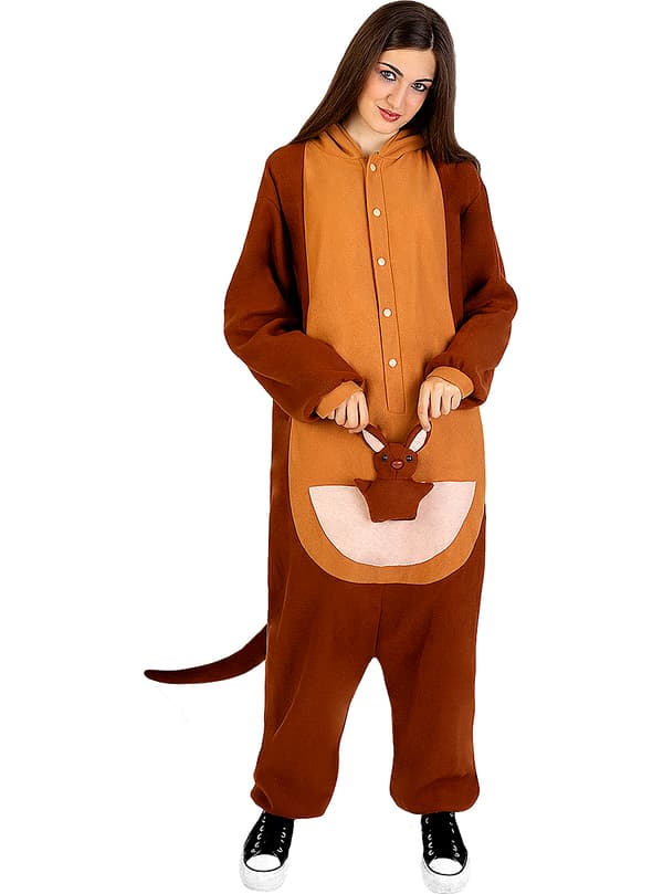 Onesie Kænguru Kostume