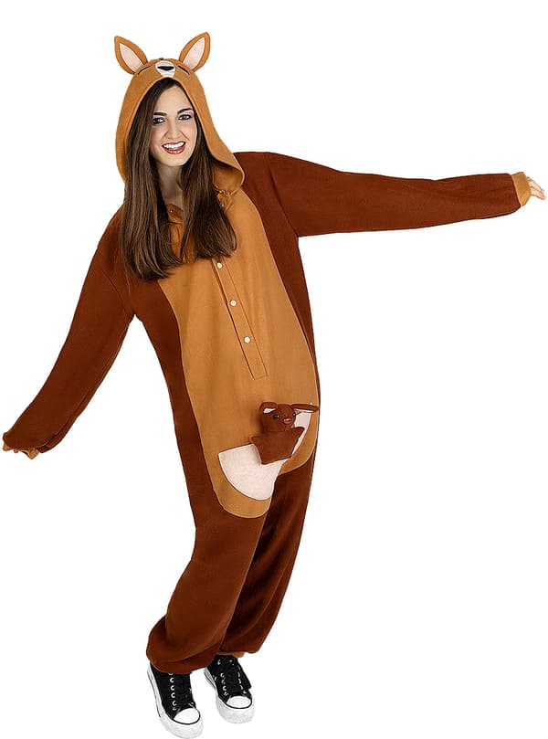 Onesie Kænguru Kostume
