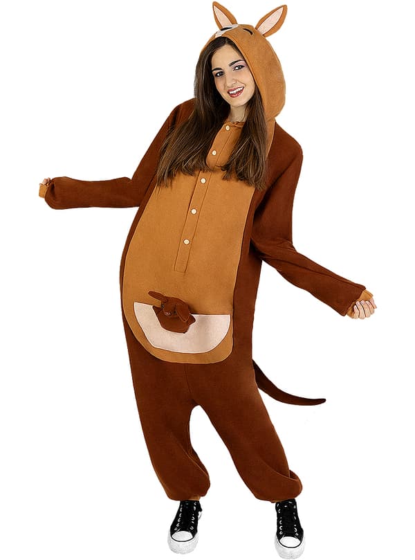 Onesie Kænguru Kostume L-XL