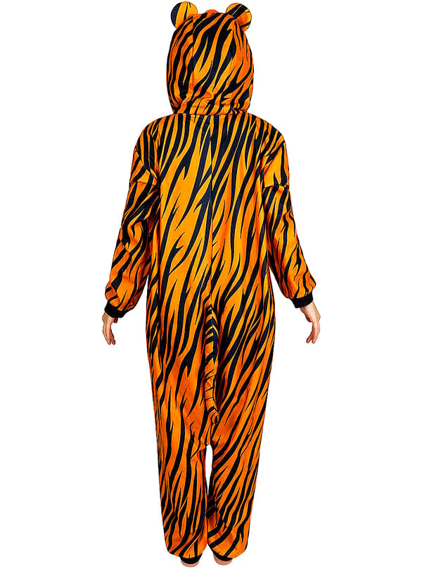 Onesie Tiger Maskeraddräkt för vuxen