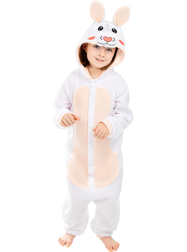 Onesie Kanin Kostume til Børn