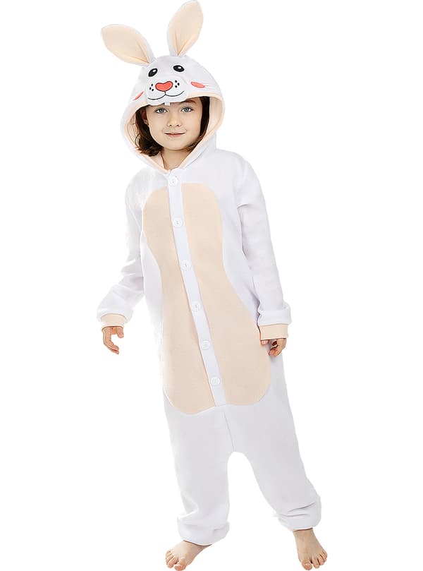 Kigurumi Kanin Maskeraddräkt för barn 3-4 years