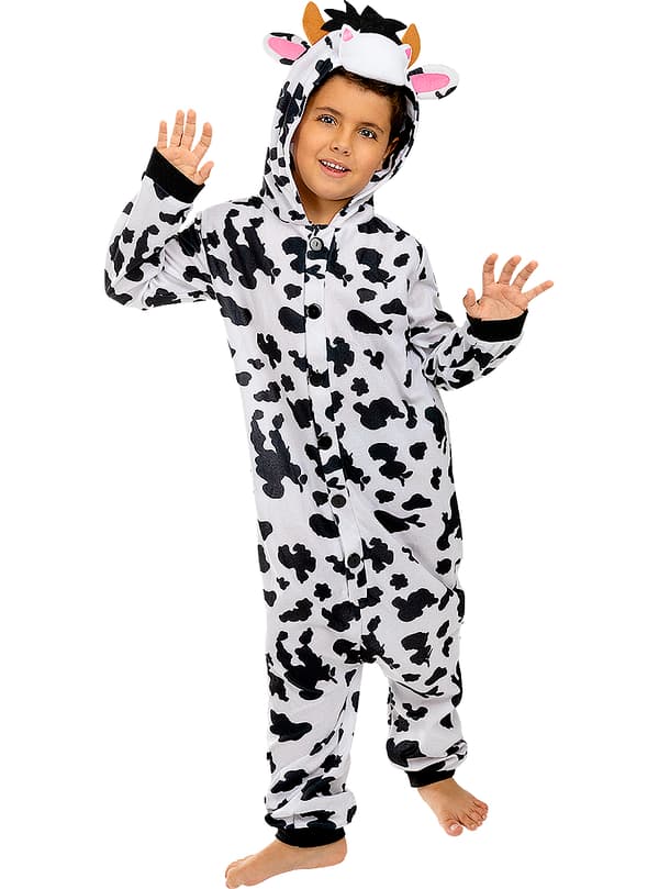 Onesie Ku Kostyme til Barn