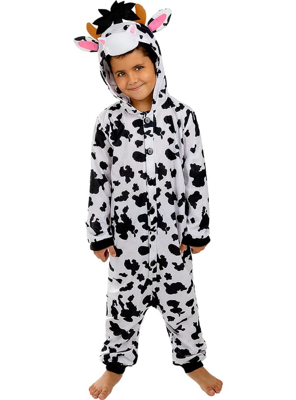 Onesie Ku Kostyme til Barn