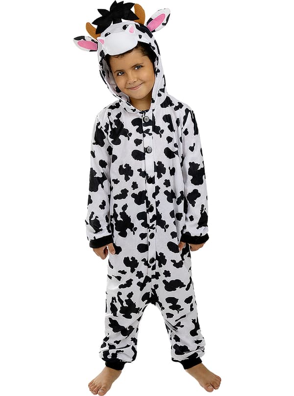 Onesie Ku Kostyme til Barn