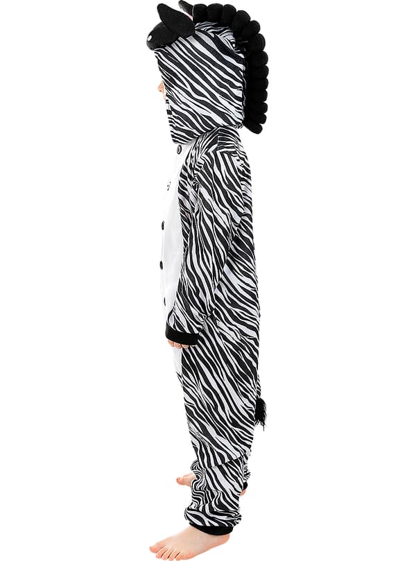 Onesie Zebra Kostyme til Barn
