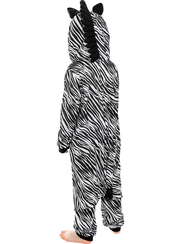 Onesie Zebra Kostyme til Barn