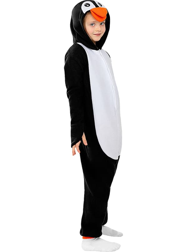 Onesie Pingvin Kostyme til Barn
