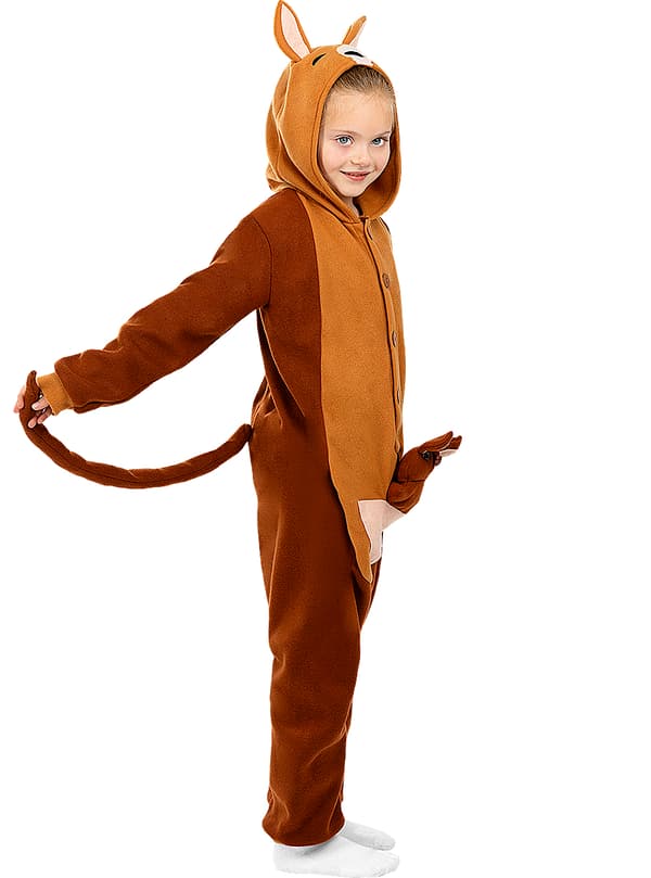 Onesie Kænguru Kostume til Børn