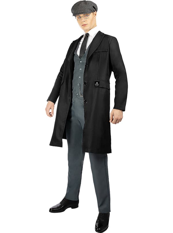 Funidelia | Thomas Shelby Maskeraddräkt - Peaky Blinders för herr ▶ 20 tals, Filmer & Serier, Gangster - Flerfärgad L