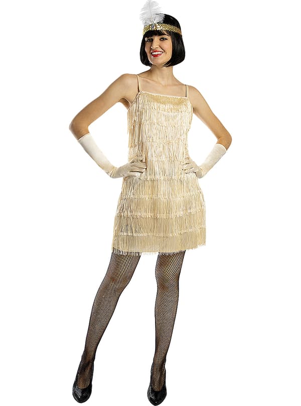 Svart Flapper Parykk