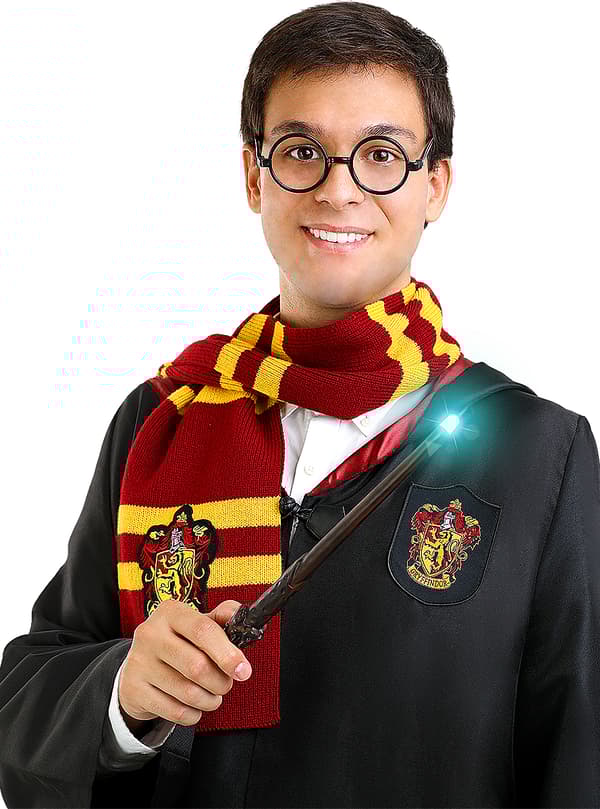 Funidelia | Harry Potter Trollstav med ljus OFFICIELLA för dam och herr