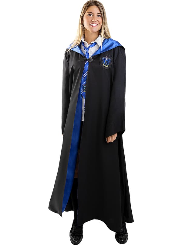Funidelia | Harry Potter Ravenclaw Slips OFFICIELLE til kvinder og mænd ▶ Hogwarts, Troldmænd, Film & Serier - Blå, tilbehør til kostume