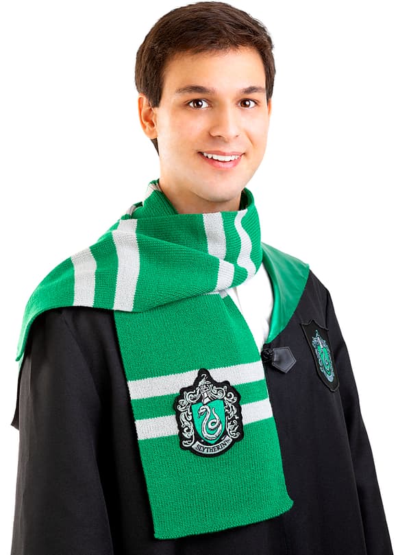 Funidelia | Harry Potter Smygard Skjerf OFFISIELL til dame og mann ▶ Galtvort, Trollmen, Tv og Film, Hogwarts, tilbehør til kostymer