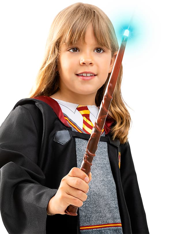 Funidelia | Hermione Granger Deluxe Tryllestav OFFICIELLE til kvinder og mænd ▶ Gryffindor, Troldmænd, Film & Serier, Hogwarts, tilbehør til kostume