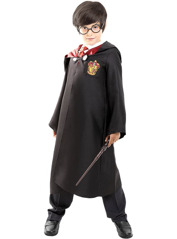 Funidelia | Harry Potter Gryffindor Slips OFFICIELLE til piger og drenge ▶ Hogwarts, Troldmænd, Film & Serier, tilbehør til kostume