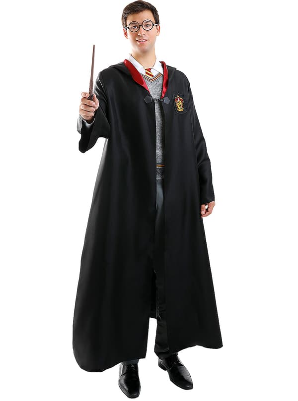 Funidelia | Harry Potter Maskeraddräkt OFFICIELLA för dam och herr ▶ Filmer & Serier, Trollkarlar, Gryffindor, Hogwarts - Svart