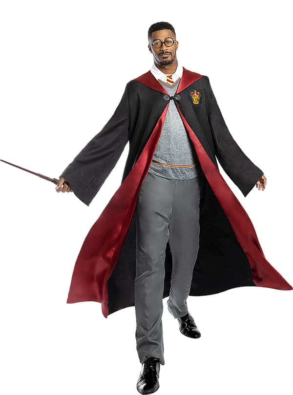 Funidelia | Harry Potter Kostume OFFICIELLE til kvinder og mænd ▶ Film & Serier, Troldmænd, Gryffindor, Hogwarts - Sort L