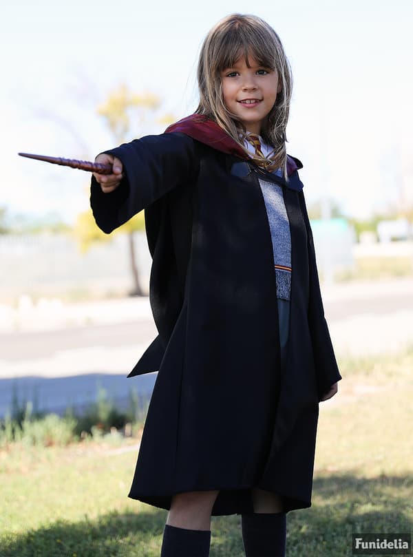 Funidelia | Hermione Granger Maskeraddräkt OFFICIELLA för flicka ▶ Gryffindor, Trollkarlar, Filmer & Serier, Hogwarts