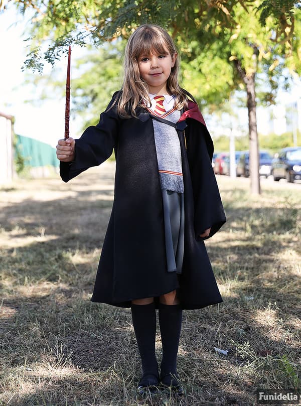 Funidelia | Hermione Granger Maskeraddräkt OFFICIELLA för flicka ▶ Gryffindor, Trollkarlar, Filmer & Serier, Hogwarts