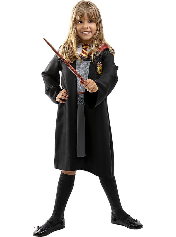 Funidelia | Hermione Granger Maskeraddräkt OFFICIELLA för flicka ▶ Gryffindor, Trollkarlar, Filmer & Serier, Hogwarts 10-12 years
