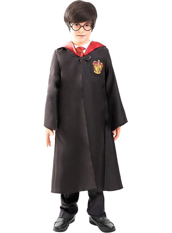 Funidelia | Harry Potter Gryffindor Kostume OFFICIELLE til piger og drenge ▶ Hogwarts, Troldmænd, Film & Serier
