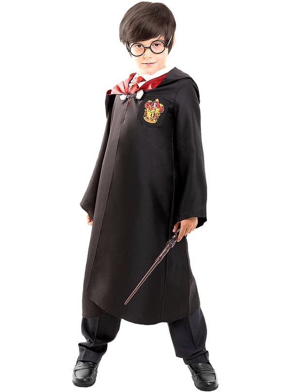 Funidelia | Harry Potter Gryffindor Kostume OFFICIELLE til piger og drenge ▶ Hogwarts, Troldmænd, Film & Serier