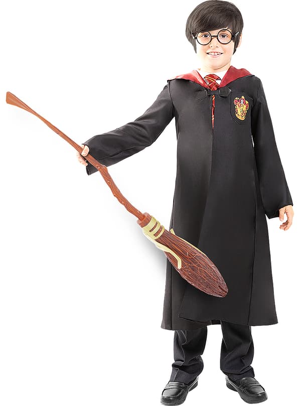 Funidelia | Harry Potter Gryffindor Kostume OFFICIELLE til piger og drenge ▶ Hogwarts, Troldmænd, Film & Serier