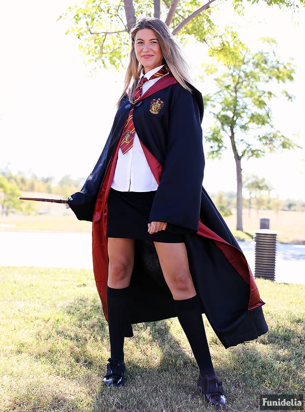 Funidelia | Harry Potter Gryffindor Kappe OFFICIELLE til kvinder og mænd størrelse S ▶ Hogwarts, Troldmænd, Film & Serier