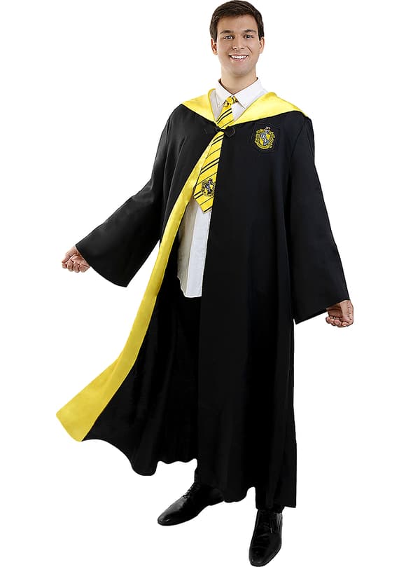 Hufflepuff Harry Potter Maskeraddräkt M