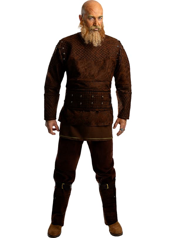 Funidelia | Ragnar Lothbrok Maskeraddräkt - Vikings OFFICIELLA för herr ▶ Vikings, Vikingar, Barbar, Nordisk - Flerfärgad