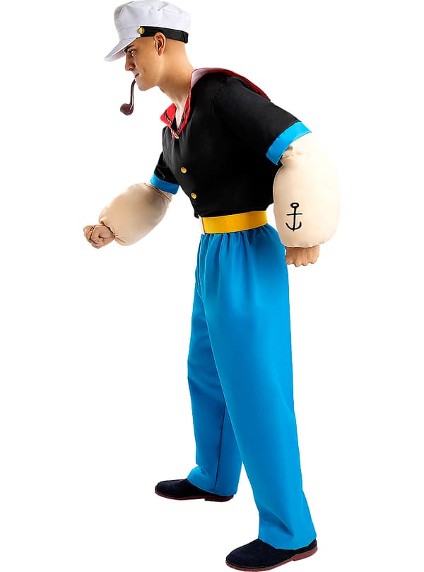 Funidelia | Popeye Kostyme OFFISIELL til mann ▶ Skipper'n, Tegneserie - Flerfarget