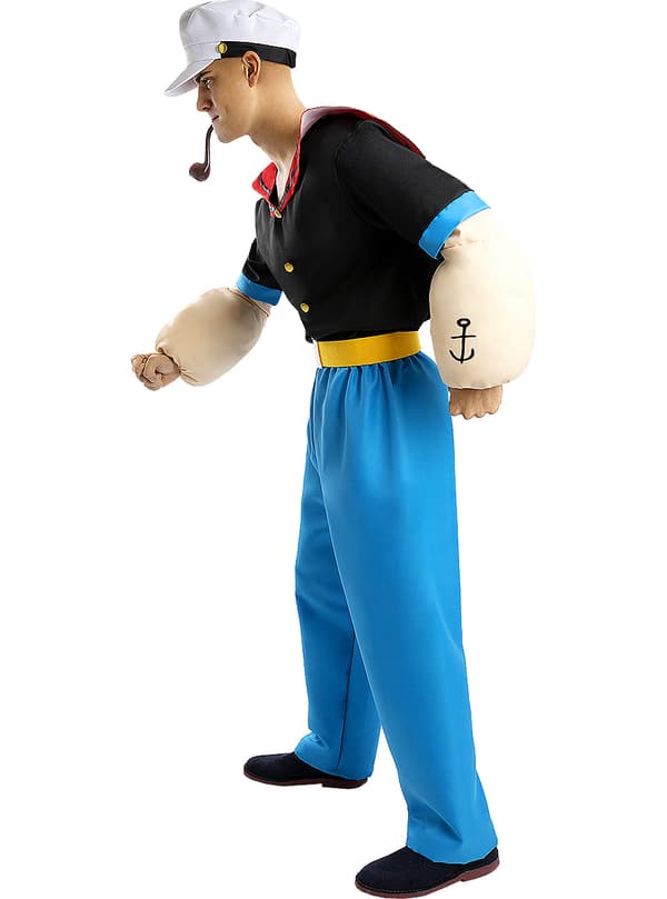 Funidelia | Popeye Kostyme OFFISIELL til mann ▶ Skipper'n, Tegneserie - Flerfarget