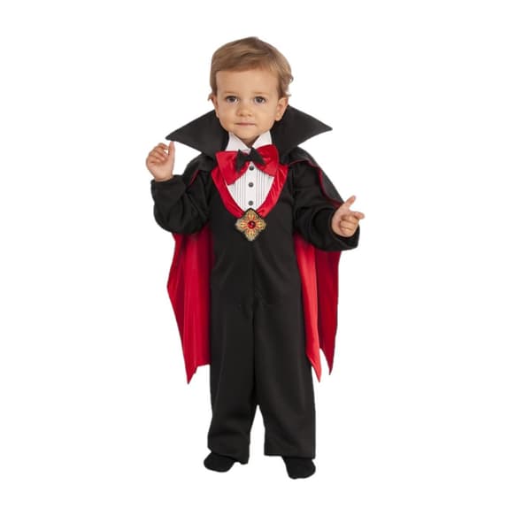 Bristol Novelty Baby Dapper Dracula kostume Black/Red 2-3 Years