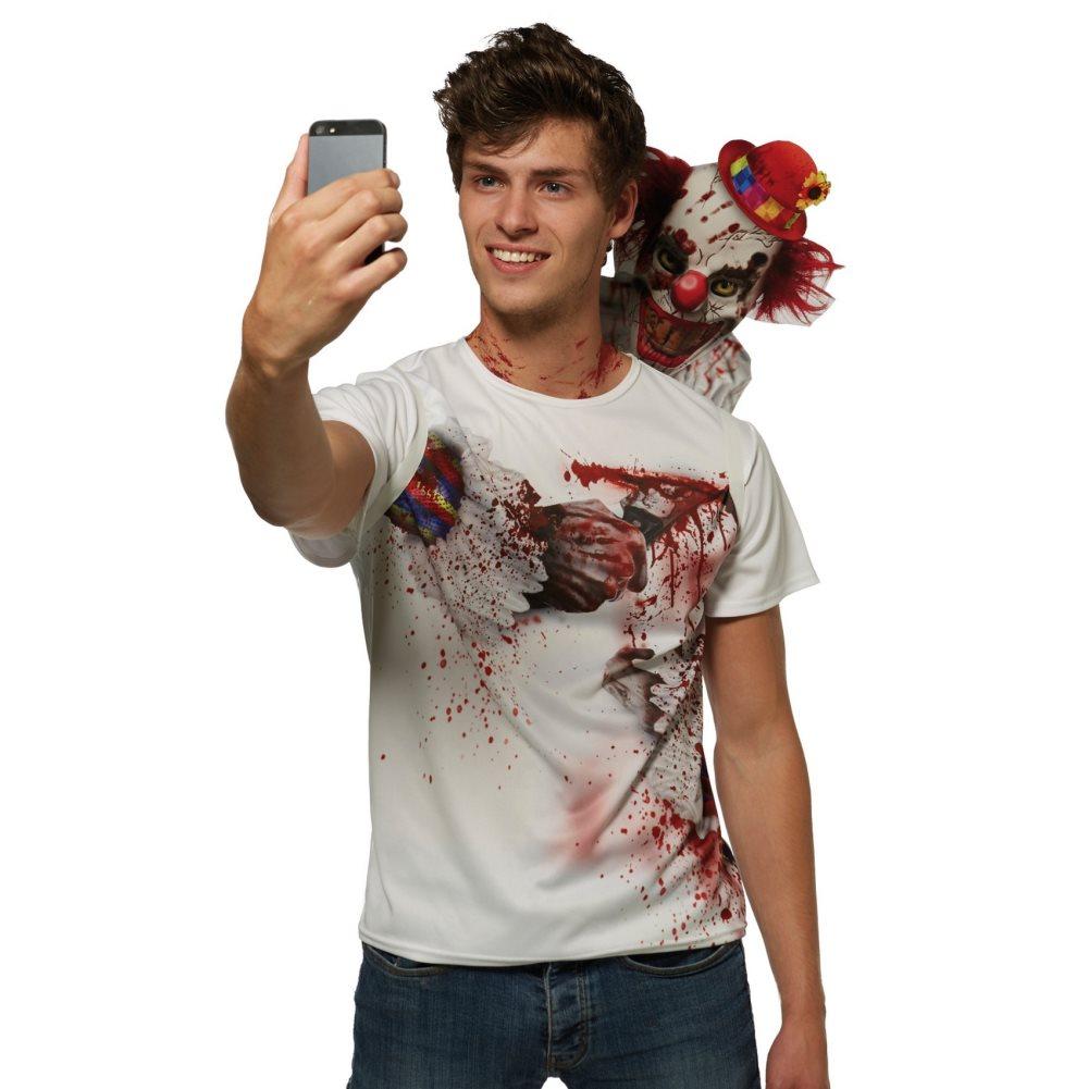 Rubies Mens Clown Selfie Shocker Costume