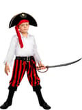 Miniatyrbillede 3 af 4: Funidelia | Pirat Kostume til Drenge - Sørøver Samling til drenge ▶ Sørøver, Buccaneer - Multifarvet