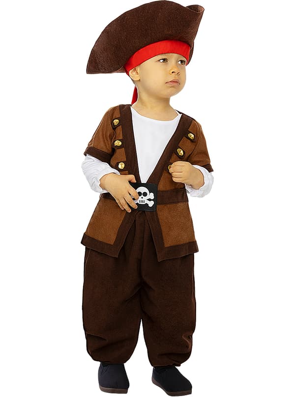 Funidelia | Merirosvopuku - Karibian Kokoelma vauvoille ▶ Corsair-Merirosvot, Buccaneerimerirosvot - Monivärinen 0-6 months