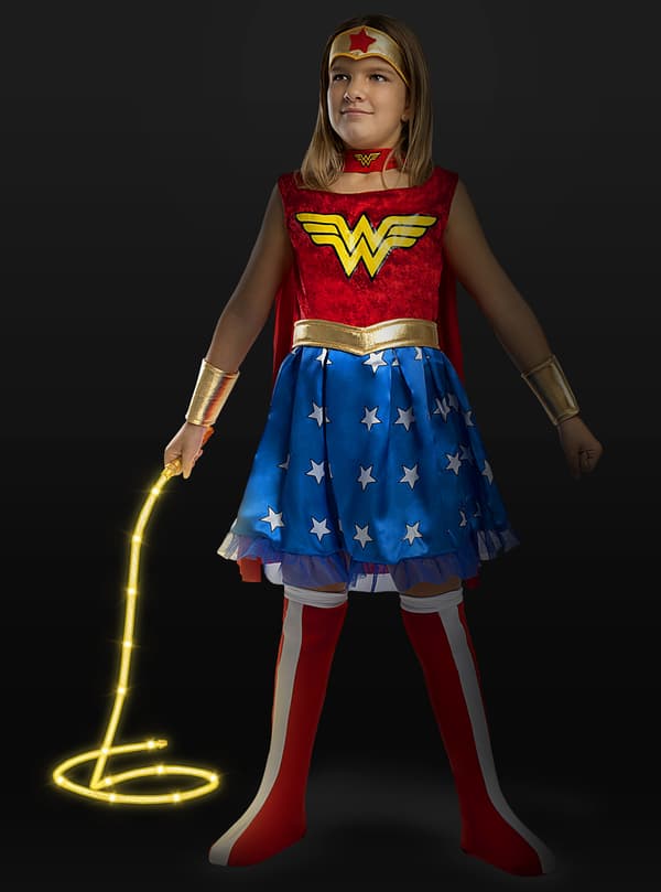Funidelia | Wonder Woman kostume OFFICIELLE til piger ▶ Superhelte, DC Comics, Justice League - Multifarvet